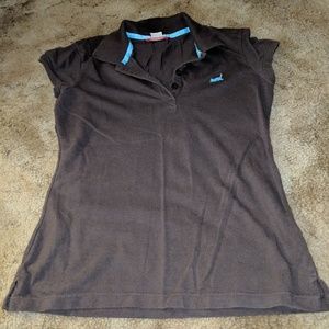 Brown polo